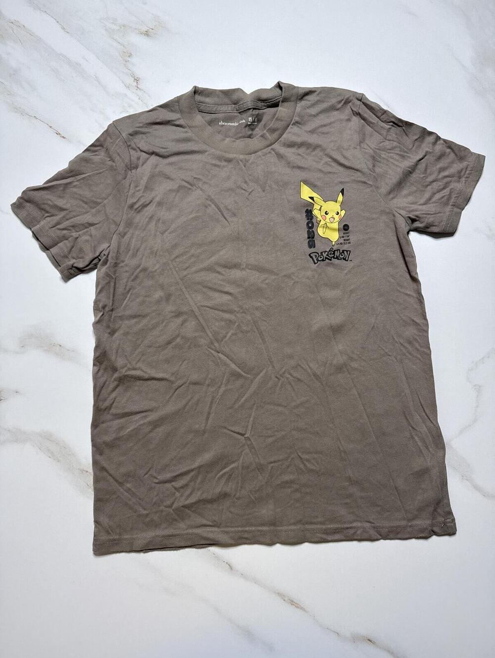 Abercrombie Kids Pokemon Pikachu Graphic Shirt - Kids 15/16
